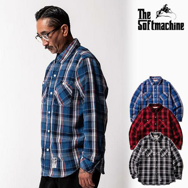 SOFTMACHINE ソフトマシーン DAYS SHIRTS(FLANNEL SHIRTS)
