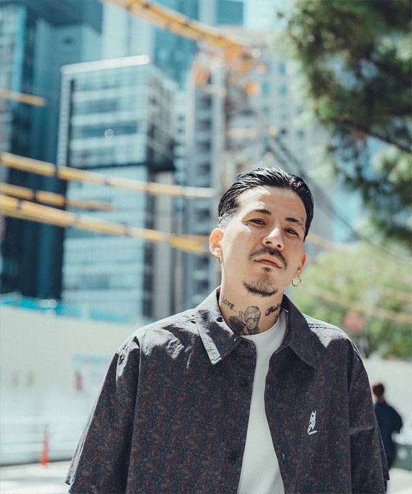 SUBCIETY サブサエティ Paisley square shirt