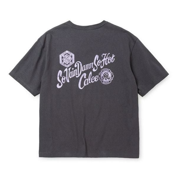 CALEE キャリー VINTAGE TYPE S.V.D.S.H S/S TEE -NATURALLY PAINT DESIGN-