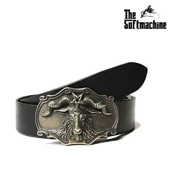 受注生産商品 (3週間～1ヶ月)】 SOFTMACHINE ソフトマシーン LUCIFER BELT