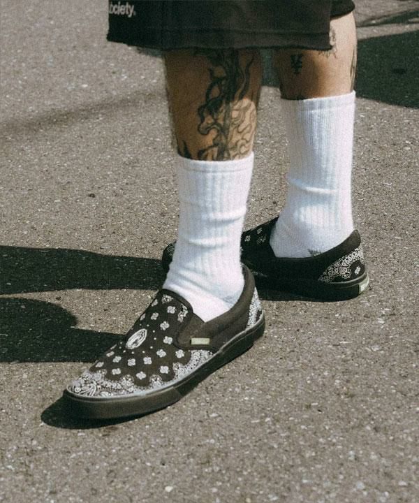 SUBCIETY サブサエティ Bandanna maria slip-on