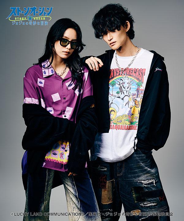 glamb×ジョジョの奇妙な冒険 ストーンオーシャン glamb グラム