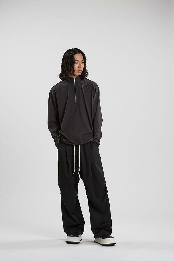 NO ID. ノーアイディー ハーフZIP-BIG-PO