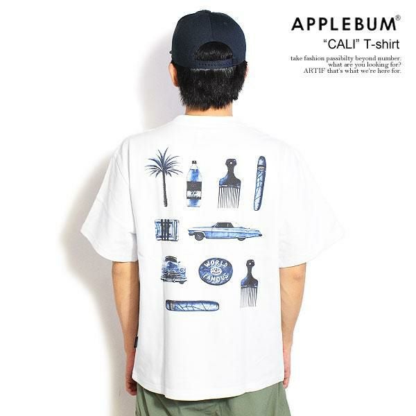 APPLEBUM アップルバム “CALI” T-shirt 12oz