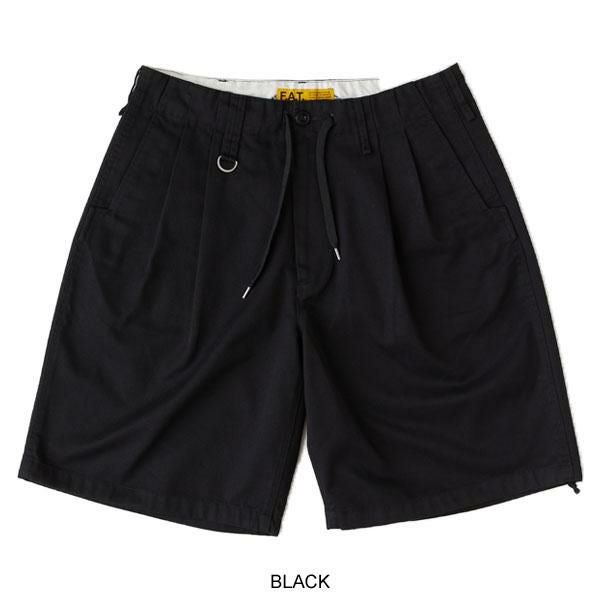 FAT DRYSUCKER ショーツ 半ズボン チャコールグレー FAT エフエーティー SHORTIES