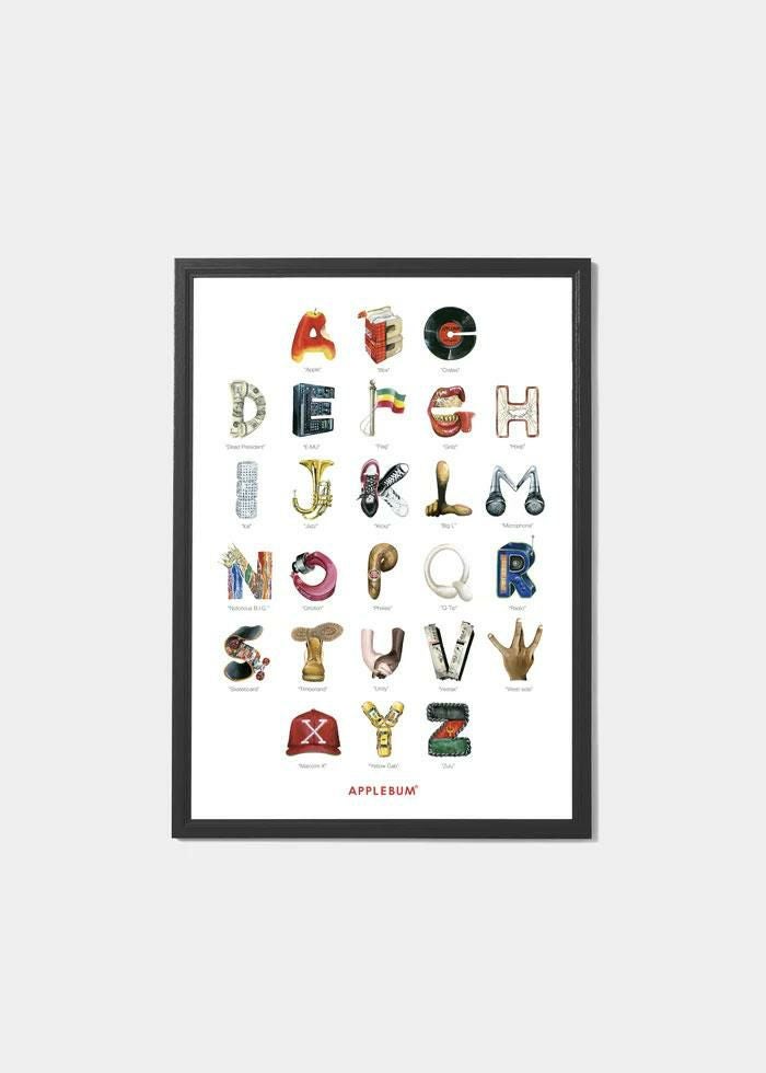 APPLEBUM アップルバム “Alphabet” A1 Poster