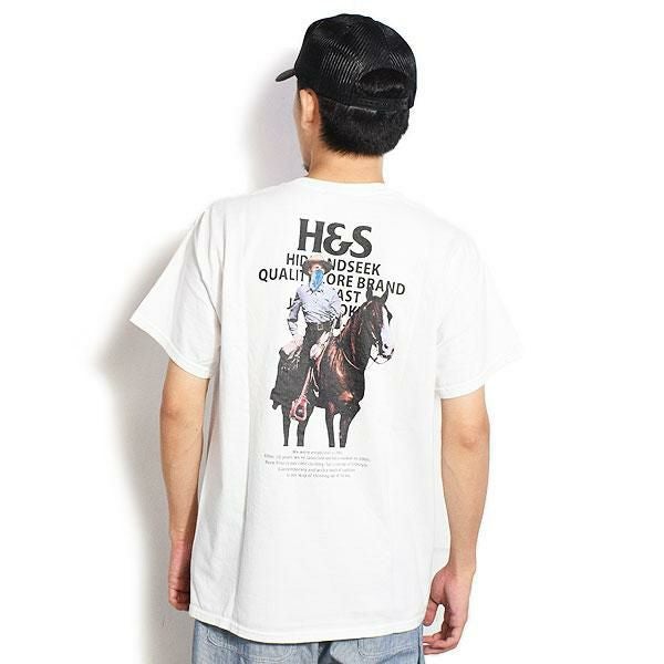 HIDE AND SEEK ハイドアンドシーク Cowboy S/S Tee