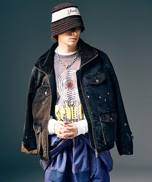 glamb グラム Snow Wash M-65