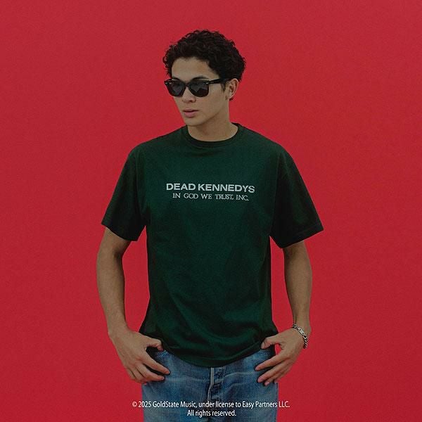 CLUCT × DEAD KENNEDYS CLUCT クラクト IN GOD WE TRUST[S/S TEE]