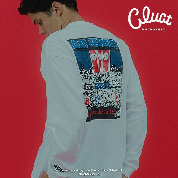 CLUCT × DEAD KENNEDYS CLUCT クラクト California Uber Alles[L/S TEE]