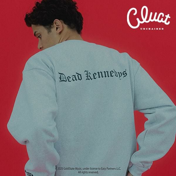 CLUCT × DEAD KENNEDYS CLUCT クラクト California Uber Alles[CREW SWEAT]