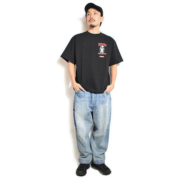 APPLEBUM アップルバム “DEATH ROW RECORDS” T-shirt 12oz -BLACK-