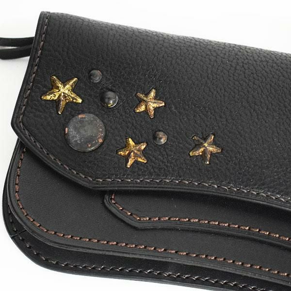 GROOVER LEATHER グルーバーレザー トラッカーウォレット -BLACK-