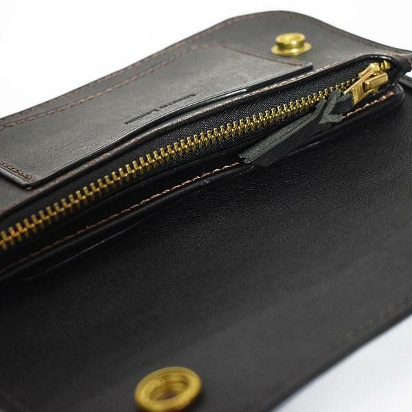 GROOVER LEATHER グルーバーレザー トラッカーウォレット -BLACK-