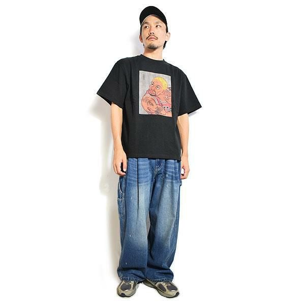 APPLEBUM アップルバム “WORM” 浮世絵 T-shirt 12oz -BLACK-