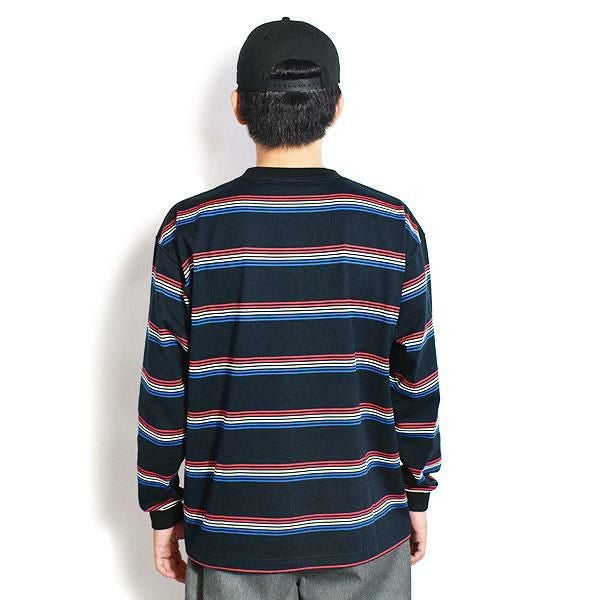 CALEE キャリー HARLEY BORDER L/S CS