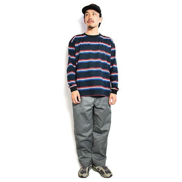 CALEE キャリー HARLEY BORDER L/S CS