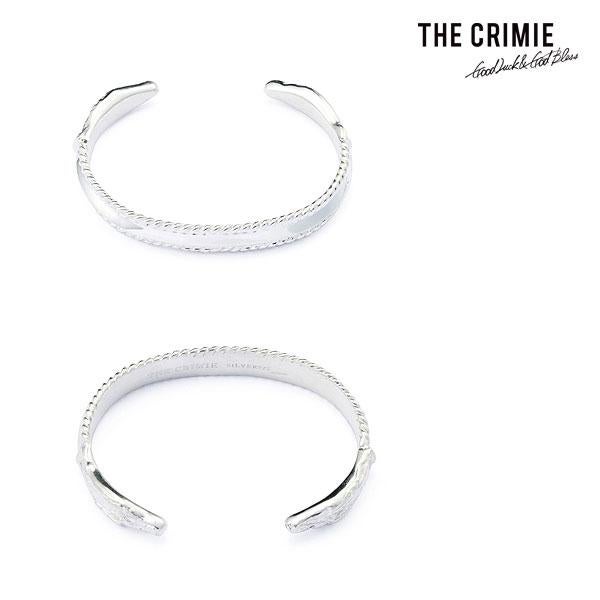 CRIMIE クライミー PYRAMID ROPE STUDS GUADALUPE SILVER BRACELET