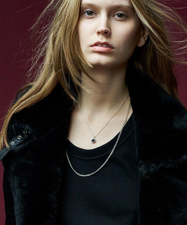 CRIMIE クライミー STONE SILVER NECKLACE