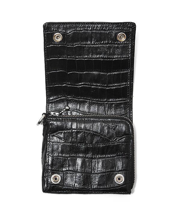 完売品！ CRIMIE クライミー クロコダイル　トラッカーウォレット CRIMIE クライミー MULTI BIKER WALLET