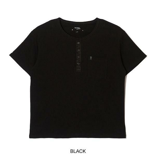 CRIMIE クライミー EDDIE SHORT LENGTH HENRY NECK T SHIRT