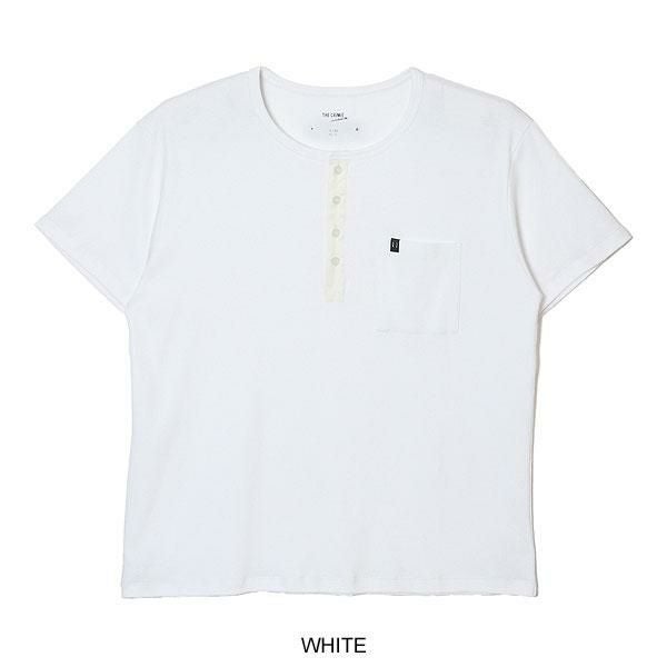 CRIMIE クライミー EDDIE SHORT LENGTH HENRY NECK T SHIRT