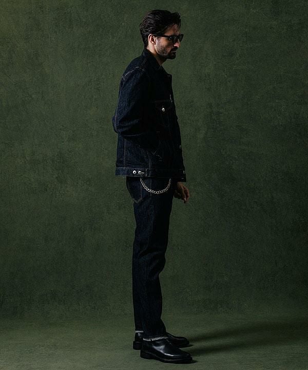 【定価3.4万・新品】クライミー BORN FREE 赤耳 ストレッチデニム L CRIMIE クライミー BORN FREE 1 SLIM STYLE SELVEDGE STRETCH JEANS