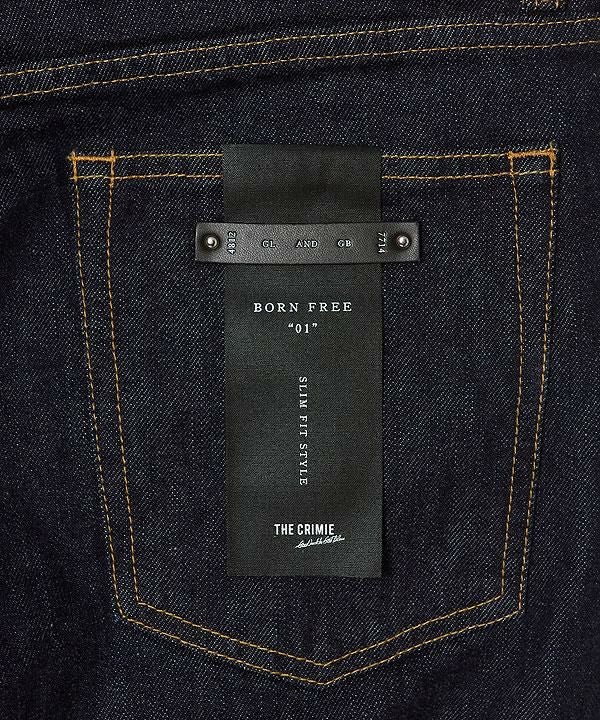 CRIMIE クライミー BORN FREE 1 SLIM STYLE SELVEDGE STRETCH JEANS