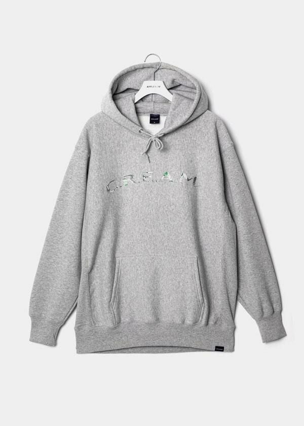 APPLEBUM アップルバム “C.R.E.A.M.” Sweat Parka -H.GRAY-