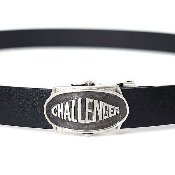 CHALLENGER チャレンジャー LOGO LEATHER BELT