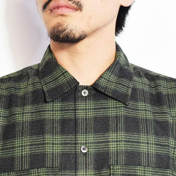 HIDE AND SEEK ハイドアンドシーク Check L/S Shirt (25aw-2)