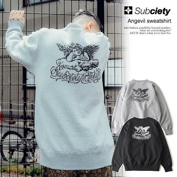 SUBCIETY サブサエティ Angevil sweatshirt