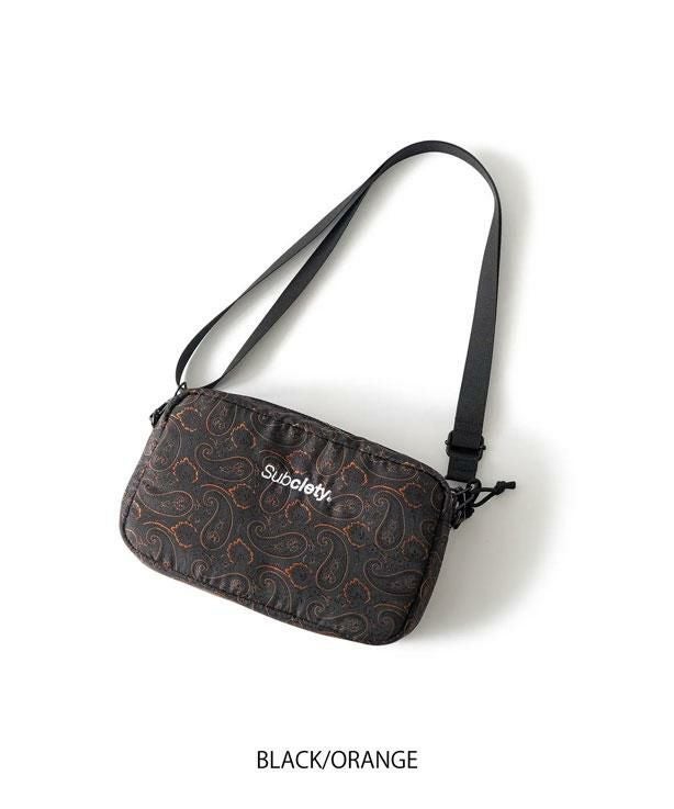 SUBCIETY サブサエティ Paisley jacquard shoulder bag