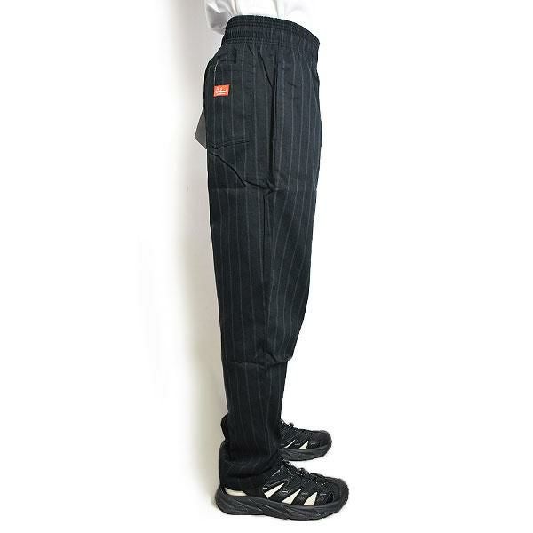 COOKMAN クックマン Chef Pants Stripe Black shadow -BLACK- | ARTIF