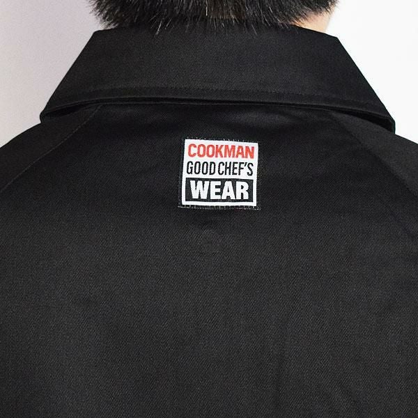 COOKMAN クックマン Delivery Jacket Vision Logo Black -BLACK
