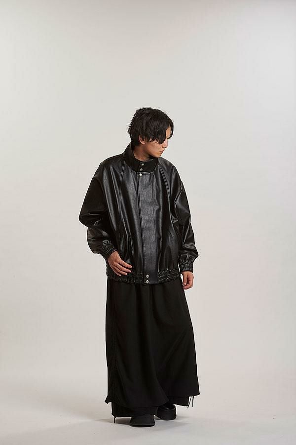NO ID. ノーアイディー シンセティックレザーBIGトラックBLZ
