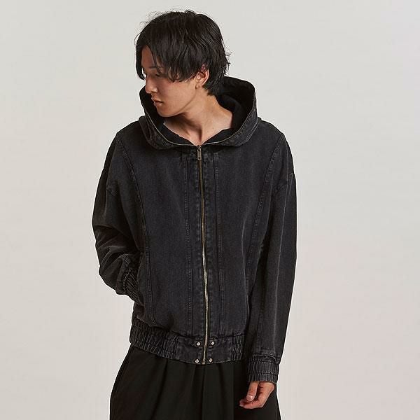 NO ID. ノーアイディー マルチシームフーデッドBLZ