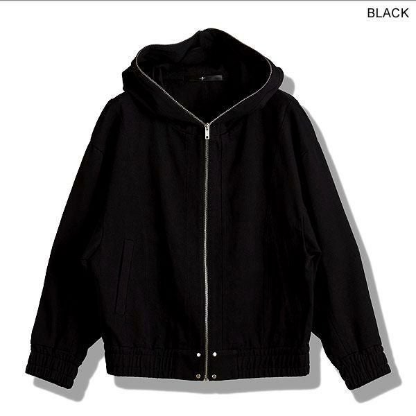 NO ID. ノーアイディー マルチシームフーデッドBLZ