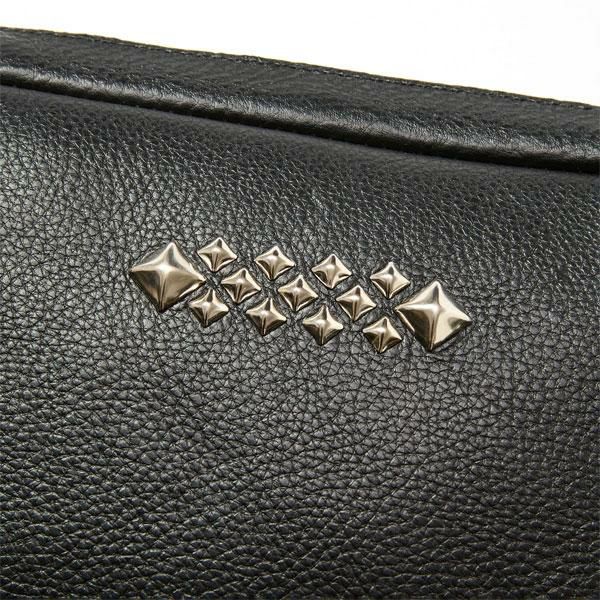 CALEE キャリー STUDS LEATHER BODY BAG