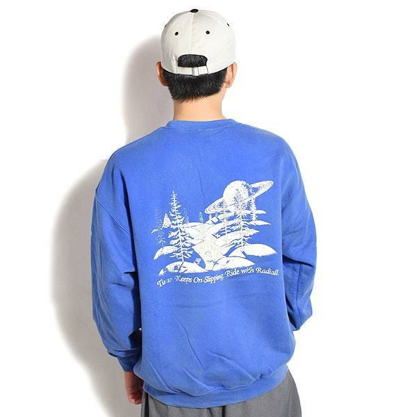 RADIALL ラディアル GALAXIAN - CREW NECK SWEATSHIRT L/S