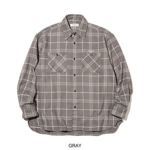 RADIALL ラディアル CUTLASS - REGULAR COLLARED SHIRT L/S RADIALL ラディアル CUTLASS - REGULAR COLLARED SHIRT L/S