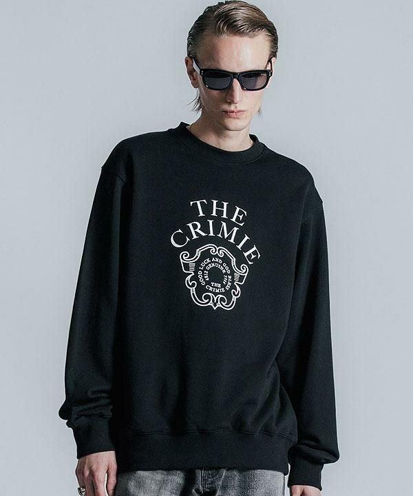 CRIMIE クライミー EMBLEM LOGO CREW NECK SWEAT