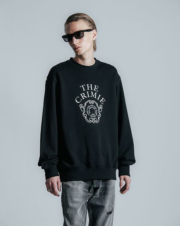 CRIMIE クライミー EMBLEM LOGO CREW NECK SWEAT
