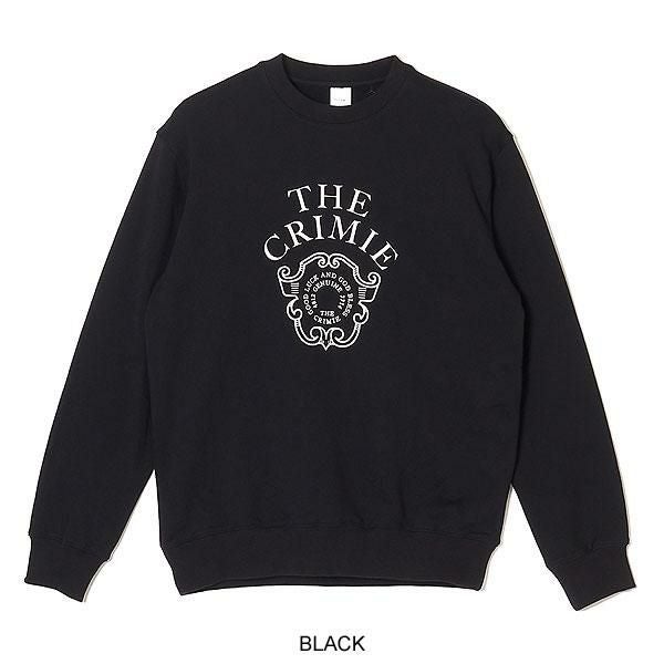 CRIMIE クライミー EMBLEM LOGO CREW NECK SWEAT