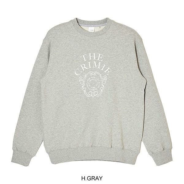 CRIMIE クライミー EMBLEM LOGO CREW NECK SWEAT