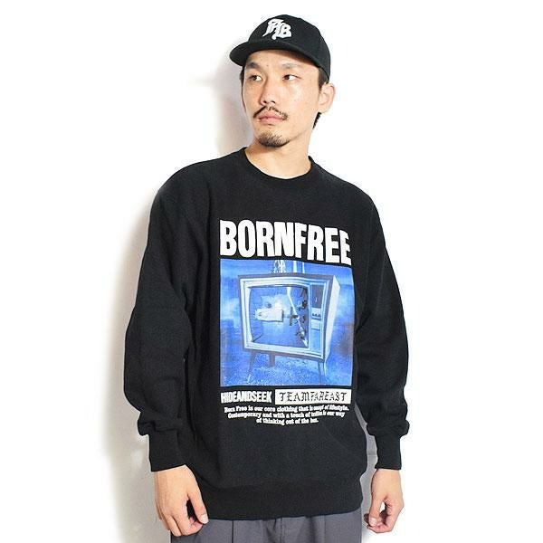HIDE AND SEEK ハイドアンドシーク TV Sweat Shirt