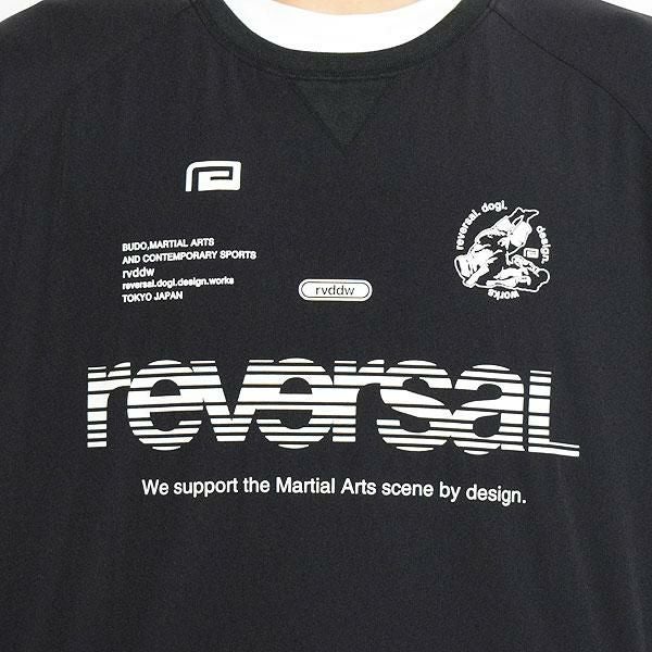 【新品タグ付・定価11,000円】reversal リバーサル rvddw 格闘技を背景に置いたリバーサルの新作。今回もユニークな視点で捉えた
