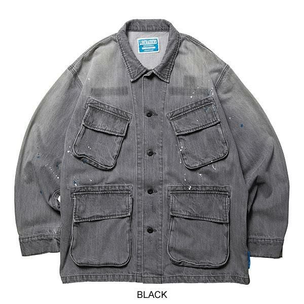 Liberaiders リベレイダース DENIM COMBAT JACKET | ARTIF [ストリート