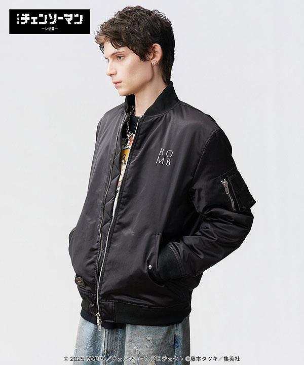 glamb×劇場版『チェンソーマン レゼ篇』glamb グラム Bomb Bomber Jacket
