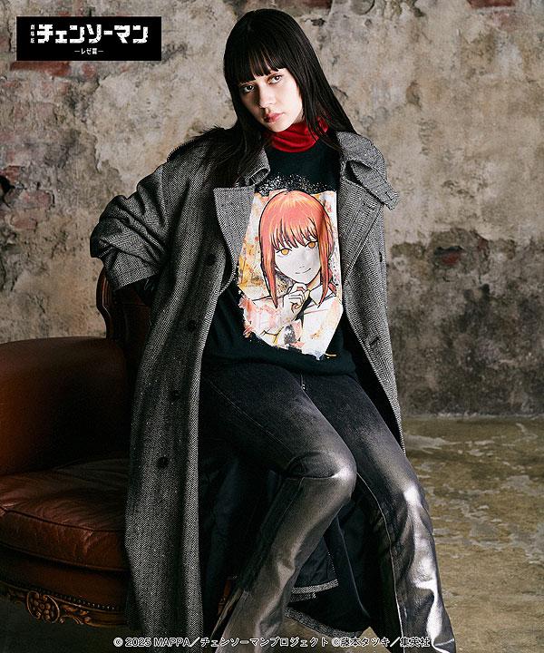 glamb×劇場版『チェンソーマン レゼ篇』glamb グラム Makima T-shirt 2